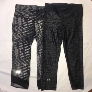 Under Armour Workout Leggings Bundle Size: S/M